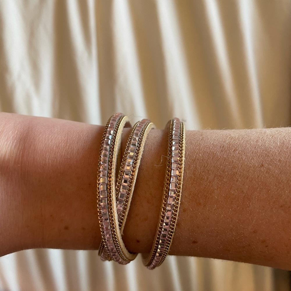 Rose Gold Wrap Bracelet